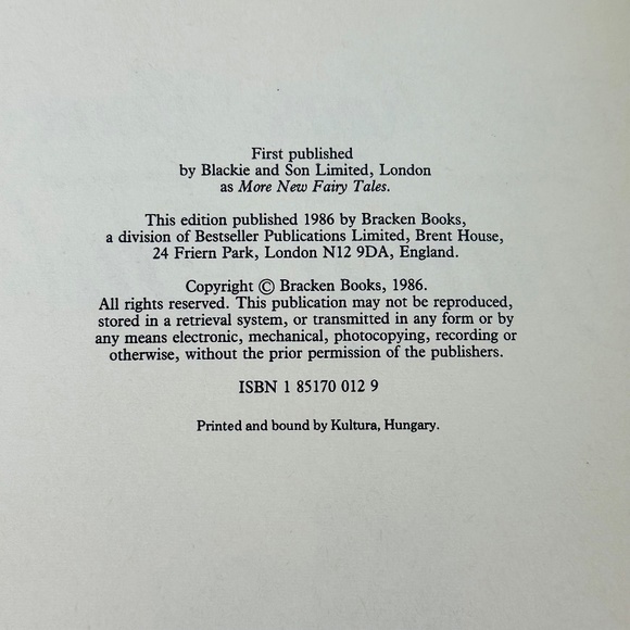 The Magic Book of Fairy Tales Hardcover Classic Illustrated Picture Book - Picture 3 of 16